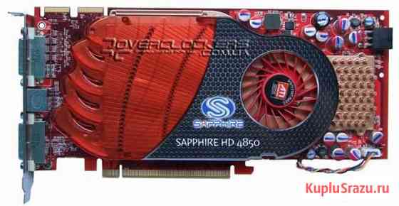 Видеокарта Sapphire radeon HD 4850 512 Мб gddr3 Владимир