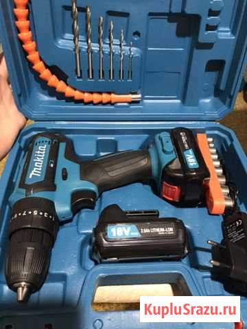 Ударный шуруповёрт Makita 18 v Одинцово - изображение 1
