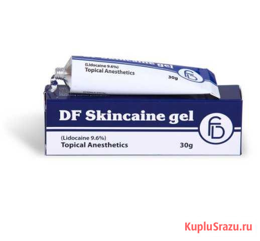Анестезирующий гель DF Skincaine Gel тату,шугаринг Тюмень - изображение 1