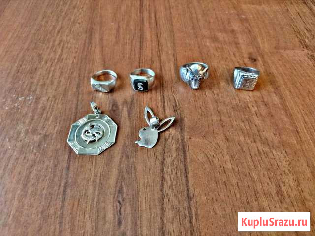 Серебрянные печатки и кулоны 925 Егорьевск - изображение 1