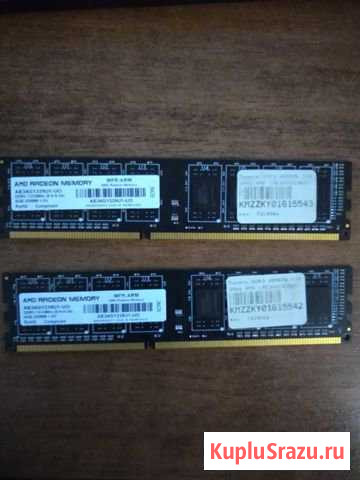 Оперативная память DDR3 2x4gb(8gb) 1333MHz Череповец - изображение 1