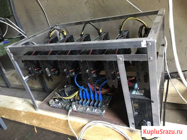 Ферма для майнинга rx 570*6 Орехово-Зуево - изображение 1