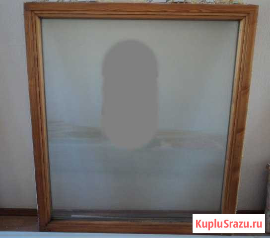 Продам деревянный балконный блок б/у Кемерово - изображение 1