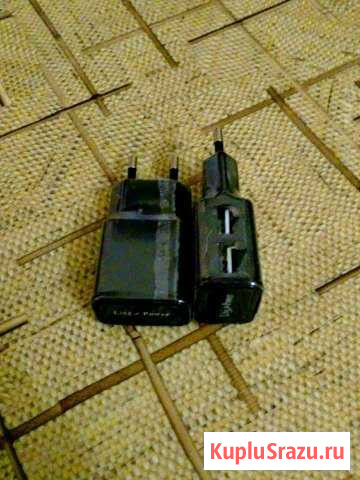Зарядное устройство сетевое на 2 usb выхода 2А Екатеринбург - изображение 1