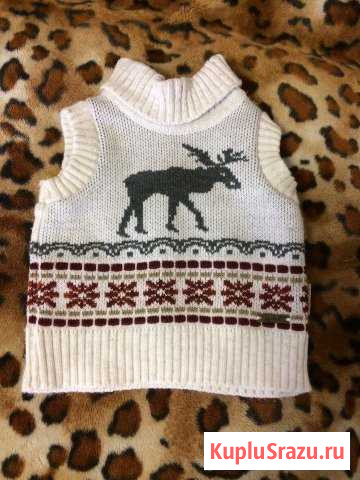 Жилетка вязаная Раменское - изображение 1