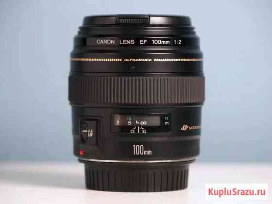 Светосильный объектив Canon 100mm f/2.0 USM Бор