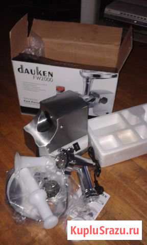 Продаю мясорубку Dauken FW2000 Владимир - изображение 1