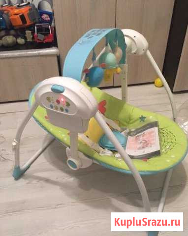 Электрокачели Happy Baby Jolly Люберцы - изображение 1