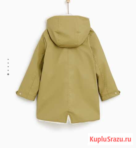 Прорезиненная куртка новая zara Тамбов - изображение 1