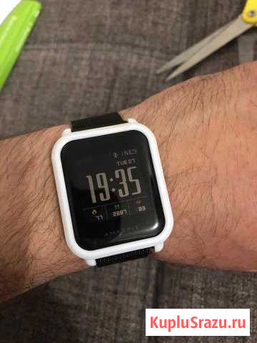 Бампер на xiaomi amazfit bip (белый) новый Набережные Челны - изображение 1