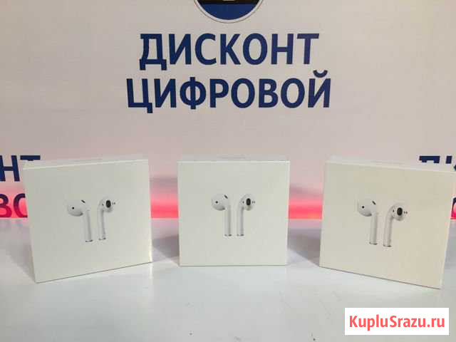 Новые Apple Airpods 2/2+wireless charge (2019) Череповец - изображение 1
