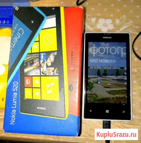 Телефон Nokia Lumia 520 Чебоксары - изображение 1