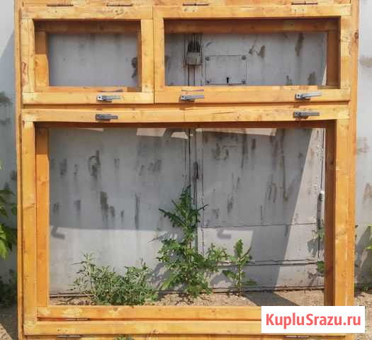 Новые деревянные оконные блоки (рамы + коробки) Оренбург - изображение 1