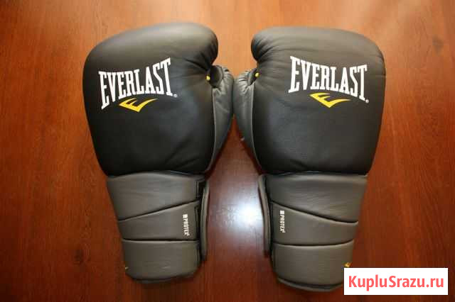 Боксерские перчатки Everlast Protex3 Gel Тюмень - изображение 1
