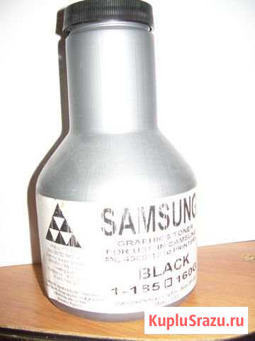 Тонер (Black) SAMSUNG made in usa 160g Нефтекамск - изображение 1