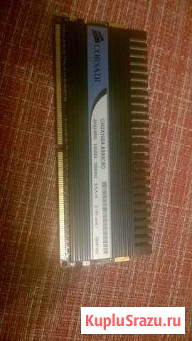 Оперативка DDR2 Corsair, модель CM2X1024-8500C5D Старый Оскол - изображение 1