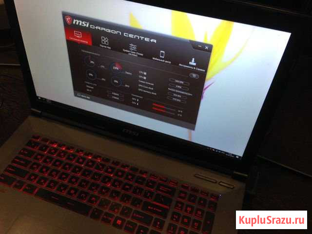 MSI GV72 7RD / 4,1 ггц / 8 гб озу / 15,6 диагональ Икряное - изображение 1