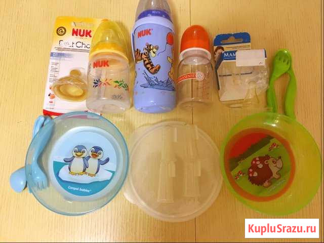 Бутылочка Nuk и многое другое для малыша Нижневартовск - изображение 1