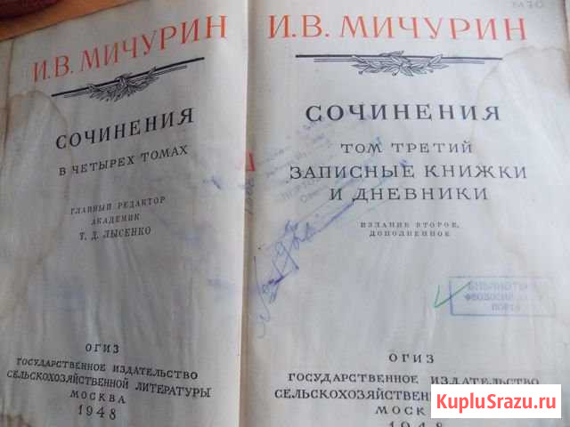 И.В. Мичурин Феодосия - изображение 1