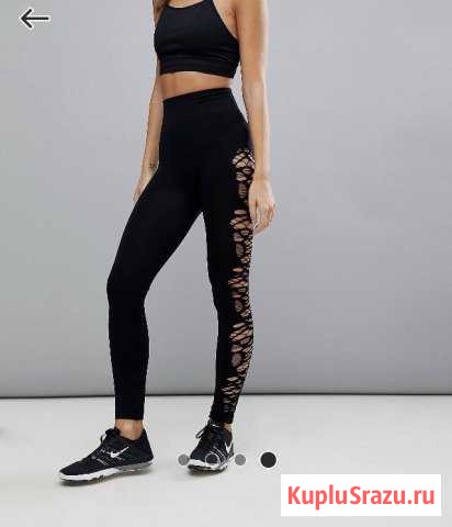 Новые чёрные женские леггинсы New Look Киров - изображение 1