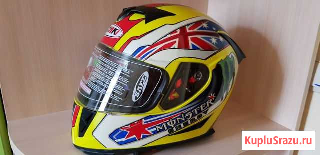 Продам новый мотошлем Новороссийск - изображение 1