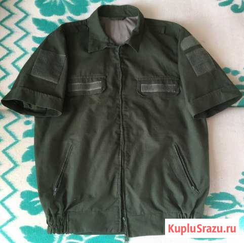 Офисный костюм с коротким рукавом (военный) Чита - изображение 1