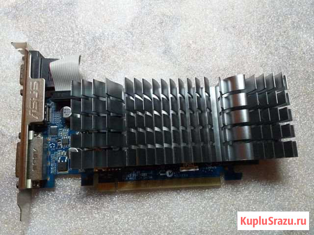 Видеокарта asus GeForce 210 Silent 1 Гб DDR3 Йошкар-Ола - изображение 1