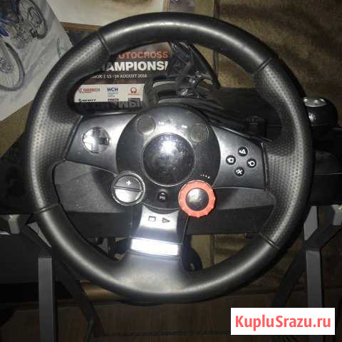 Руль Logitech Driving Force GT Чапаевск - изображение 1