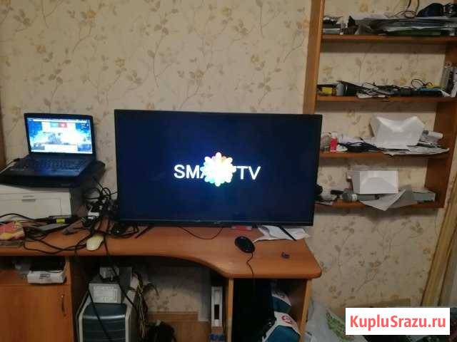 Тв 99см смарт WiFi Нижний Тагил - изображение 1