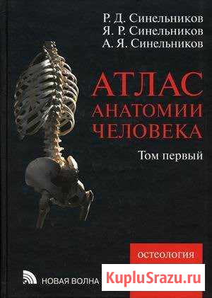 Анатомия человека. Синельников. Атлас в 4х томах Нальчик - изображение 1