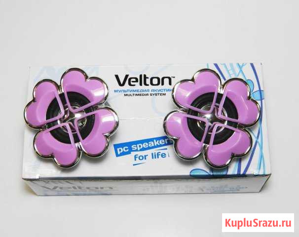 Портативная колонка velton SPS-880 розовый Волжский - изображение 1