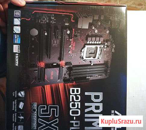 Мат.плата Asus Prime + Процессор intel + 8gb ddr4 Арзамас - изображение 1