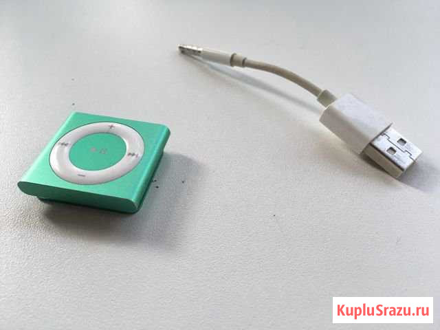 iPod shuffle 4 (зелёный) 2 гига Екатеринбург - изображение 1