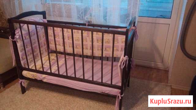 Кроватка детская венге Вологда - изображение 1