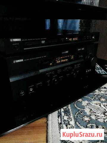 Ресивер Yamaha rx-557,yamaha dvd-s663 Жиздра - изображение 1