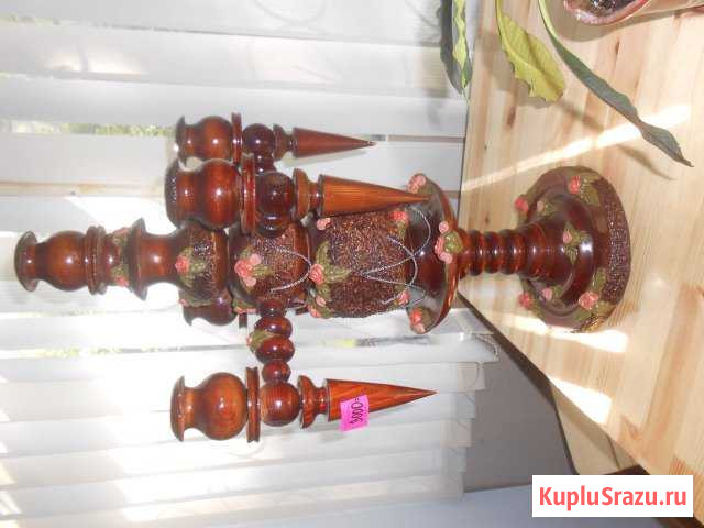 Подсвечник вырезной Петрозаводск - изображение 1