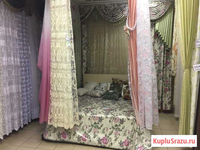 Шторы готовые с Ламбрикеном и покрывало Архангельск - изображение 1