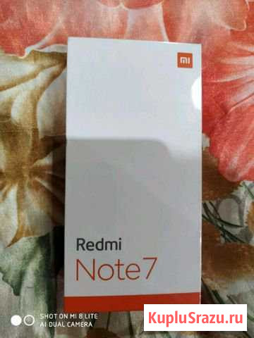 Новый Xiaomi Redmi Note 7 черный Брянск - изображение 1