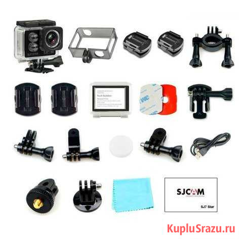 SjCam SJ 7 Star black экшн камера Иркутск - изображение 1