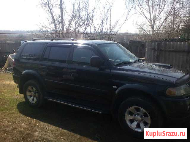 Mitsubishi Pajero Sport 2.5 МТ, 2005, внедорожник Новый Оскол - изображение 1
