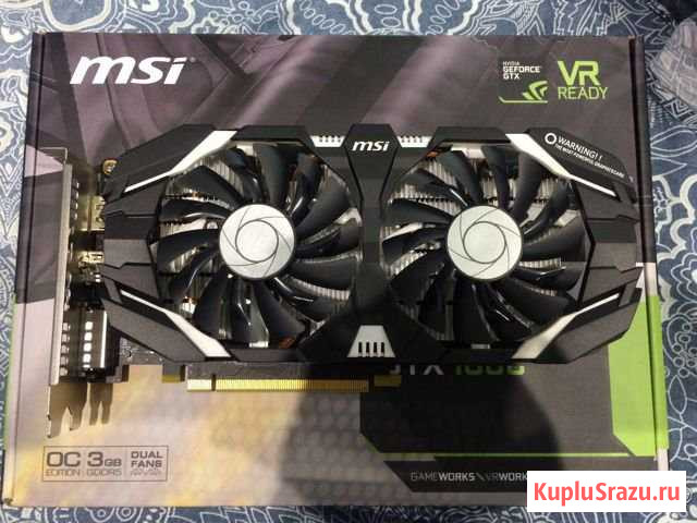 MSI GTX 1060 3 3 Гб Новокузнецк - изображение 1