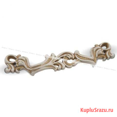 Ручка-скоба 96мм cлоновая кость/золото винтаж WMN Подольск - изображение 1