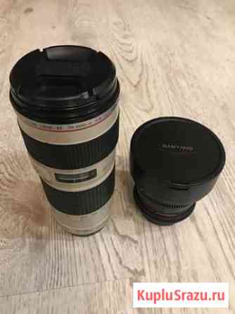 Canon F4/70-200mm и Samyang F3,5/8mm Судак