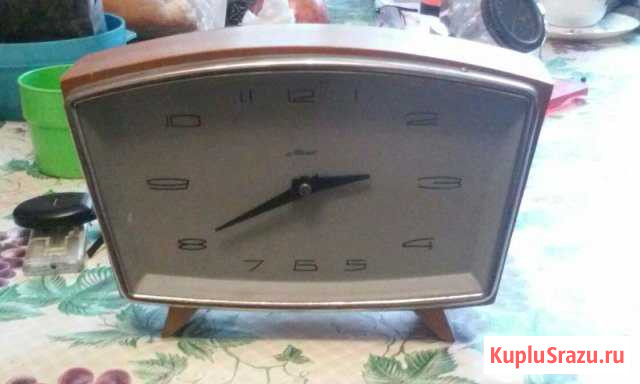 Часы маяк в деревянном корпусе Железнодорожный - изображение 1