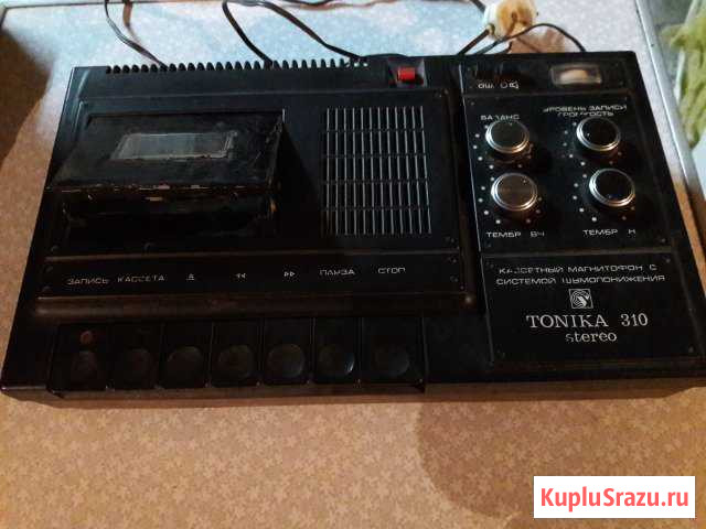 Ретро магнитофон Тоника-310 Нижний Новгород - изображение 1