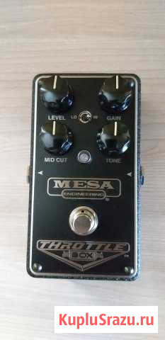 Гитарная педаль Mesa Throttle Box Distortion Лобня - изображение 1