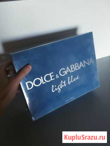 Dolce&gabbana light blue для мужчин Кингисепп - изображение 1