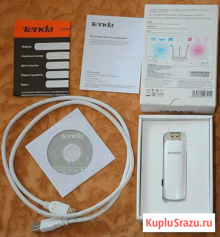 Wi-Fi адаптер Tenda U12, USB 3.0, 802.11ac 1300Mbs Петропавловск-Камчатский - изображение 1