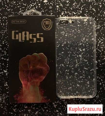 iPhone 7/8 plus защитное стекло и чехол Саратов - изображение 1