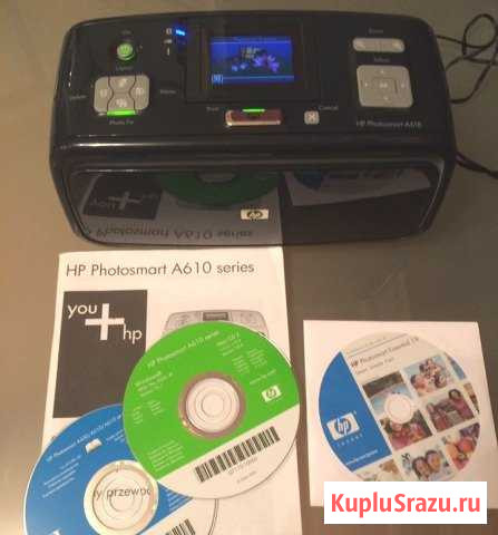 Фото принтер PhotoSmart A610 (цвет светлый) Грязи - изображение 1